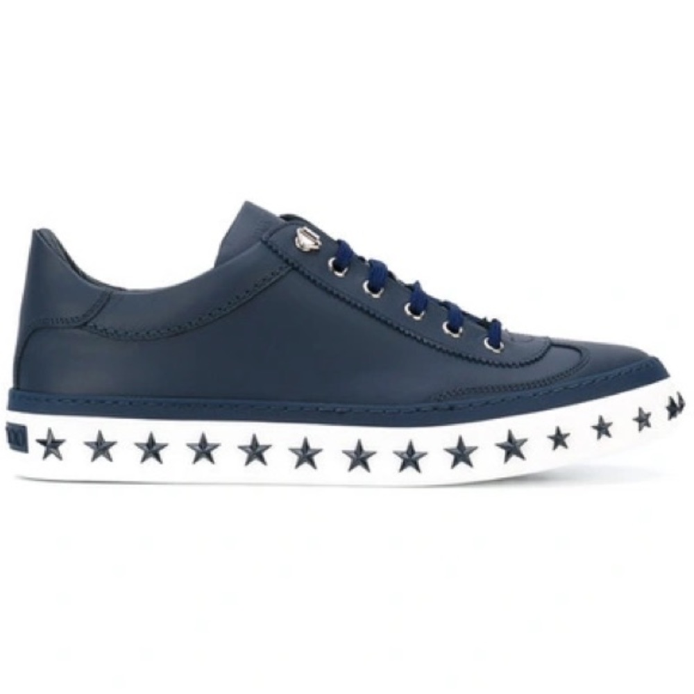 Navy Jimmy Choo Ace High Tops